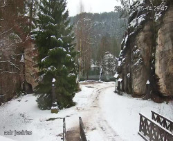 Vstup do skal, Pískovna