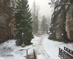 Vstup do skal, Pískovna