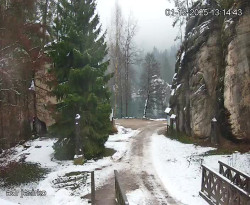 Vstup do skal, Pískovna