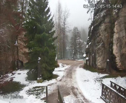 Vstup do skal, Pískovna