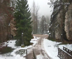 Vstup do skal, Pískovna