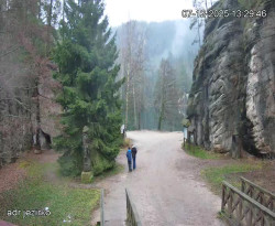 Vstup do skal, Pískovna