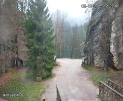 Vstup do skal, Pískovna