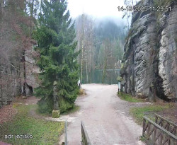 Vstup do skal, Pískovna