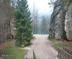 Vstup do skal, Pískovna