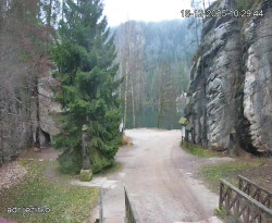 Vstup do skal, Pískovna