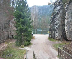 Vstup do skal, Pískovna