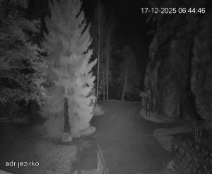 Adršpach - Vstup do skal, Pískovna - 17.12.2025 v 06:45