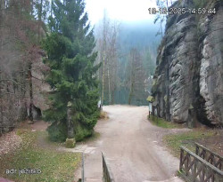 Vstup do skal, Pískovna