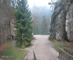 Vstup do skal, Pískovna