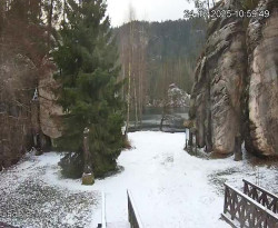 Vstup do skal, Pískovna