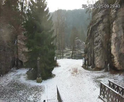 Vstup do skal, Pískovna