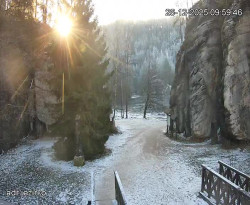 Vstup do skal, Pískovna