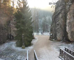 Vstup do skal, Pískovna