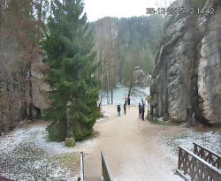 Vstup do skal, Pískovna