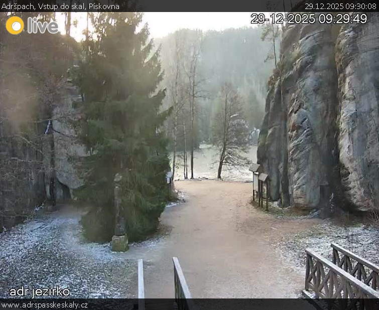Adršpach - Vstup do skal, Pískovna - 29.12.2025 v 09:30