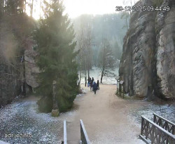 Vstup do skal, Pískovna