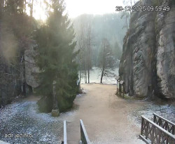 Vstup do skal, Pískovna