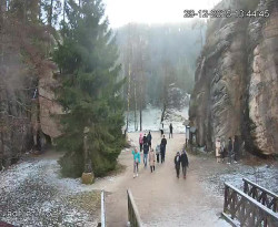 Vstup do skal, Pískovna