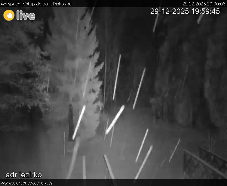 Adršpach - Vstup do skal, Pískovna - 29.12.2025 v 20:00