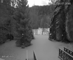 Vstup do skal, Pískovna