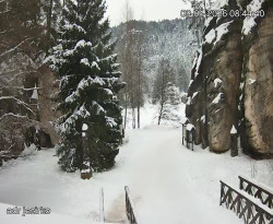 Vstup do skal, Pískovna