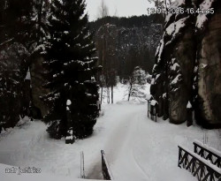 Vstup do skal, Pískovna