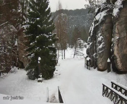 Vstup do skal, Pískovna