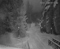 Vstup do skal, Pískovna