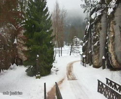 Vstup do skal, Pískovna