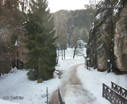 Vstup do skal, Pískovna