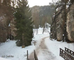 Vstup do skal, Pískovna