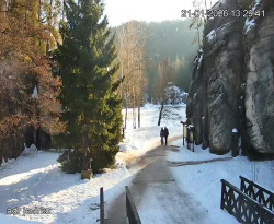 Vstup do skal, Pískovna