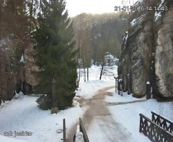 Vstup do skal, Pískovna