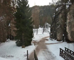 Vstup do skal, Pískovna