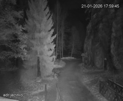 Vstup do skal, Pískovna