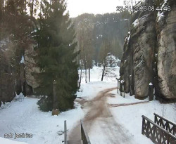 Vstup do skal, Pískovna