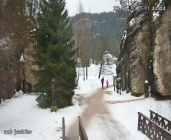 Vstup do skal, Pískovna