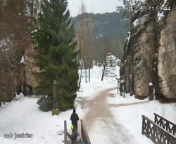 Vstup do skal, Pískovna