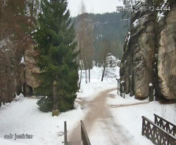 Vstup do skal, Pískovna