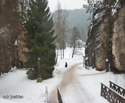 Vstup do skal, Pískovna