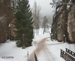 Vstup do skal, Pískovna