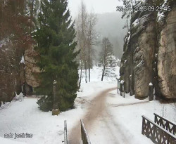 Vstup do skal, Pískovna