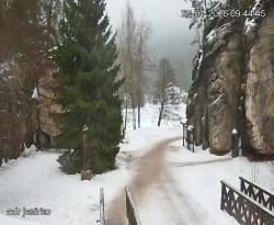 Vstup do skal, Pískovna