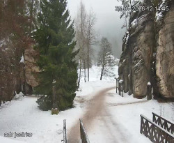 Vstup do skal, Pískovna