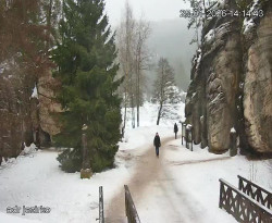 Vstup do skal, Pískovna