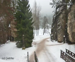 Vstup do skal, Pískovna