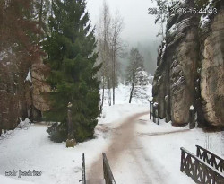 Vstup do skal, Pískovna