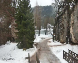 Vstup do skal, Pískovna