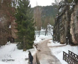 Vstup do skal, Pískovna